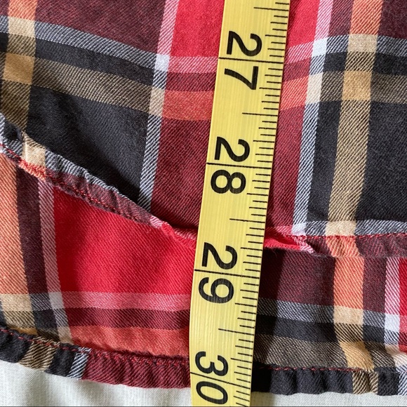 BUNDLE! 2 Denim & Supply Ralph Lauren Blouses Plaid w MEASUREMENTS - Picture 11 of 15